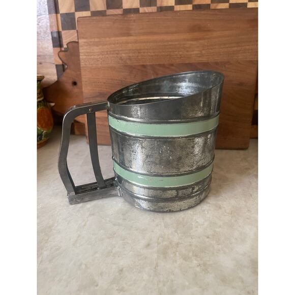Sift-Chine vintage 40's flour sifter - Picture 2 of 9